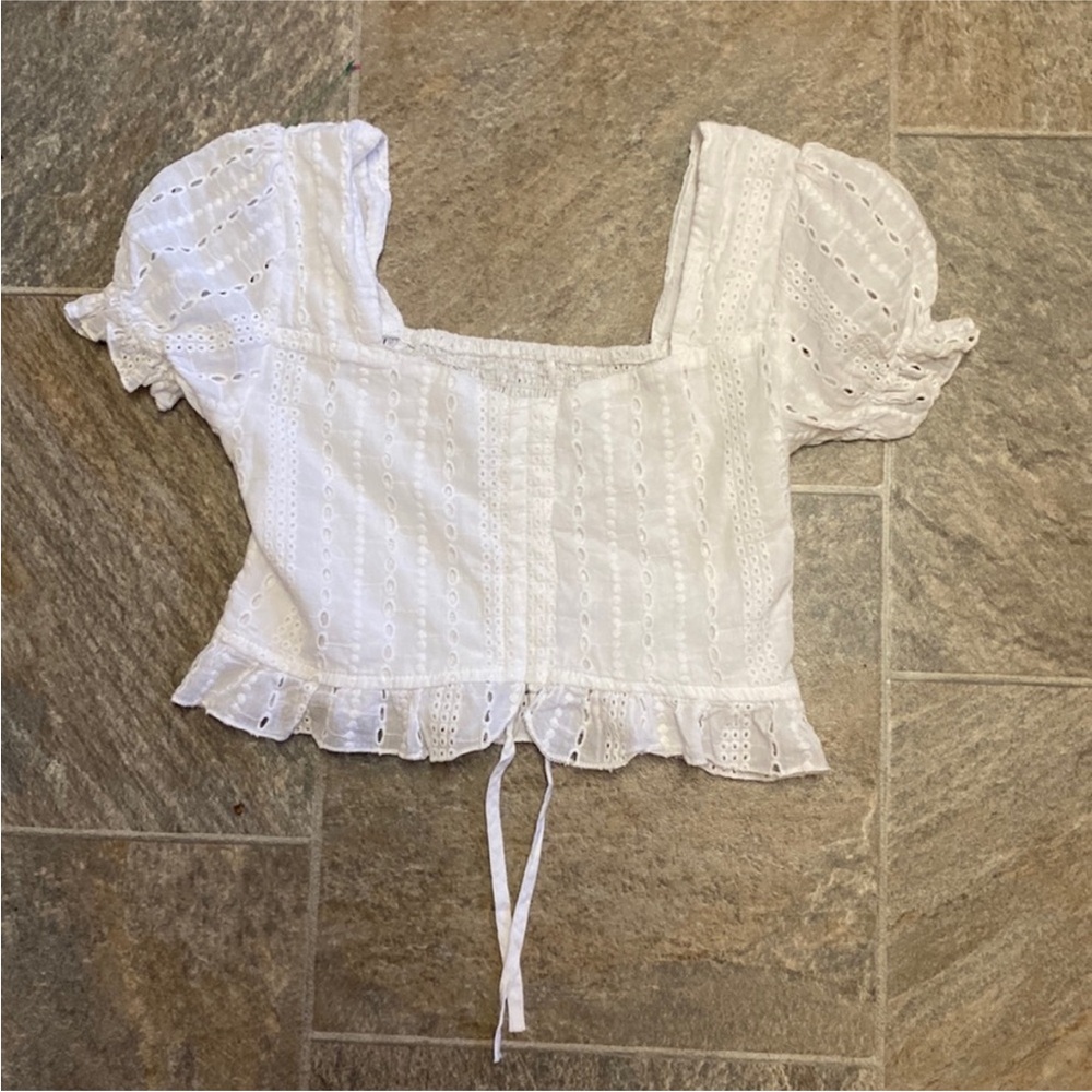 Eyelet Top